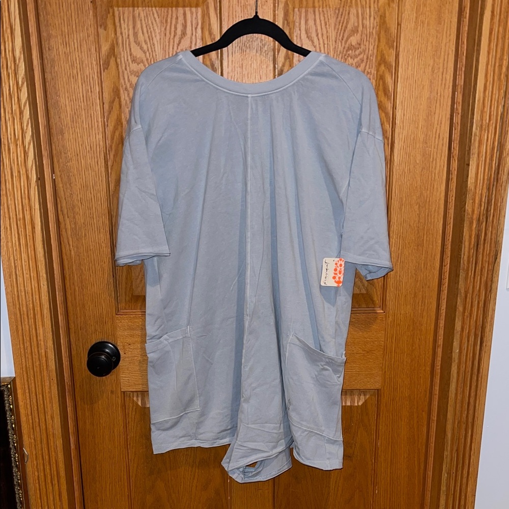 Free people hot shot tee romper